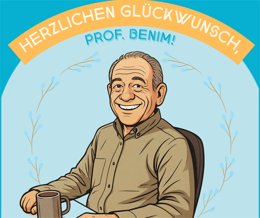 Herzlichen Glückwunsch, Prof. Benim